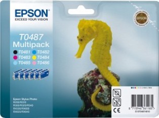   Epson T0487, 6 :  5 